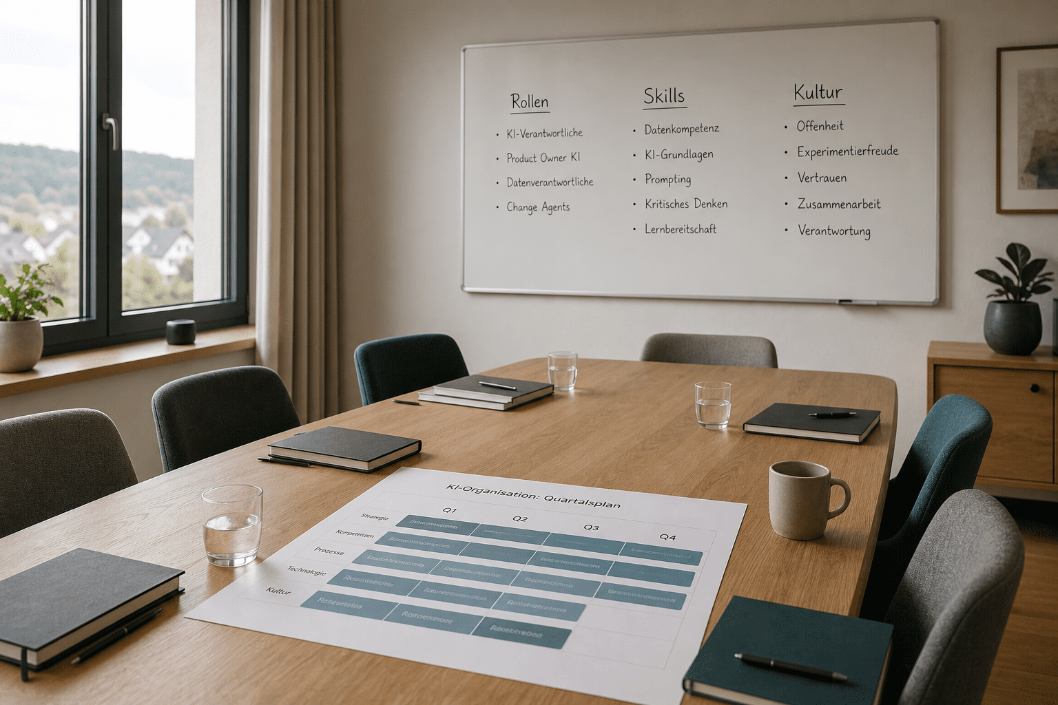 AI-First Organisation im Mittelstand: Rollen, Skills, Kultur
