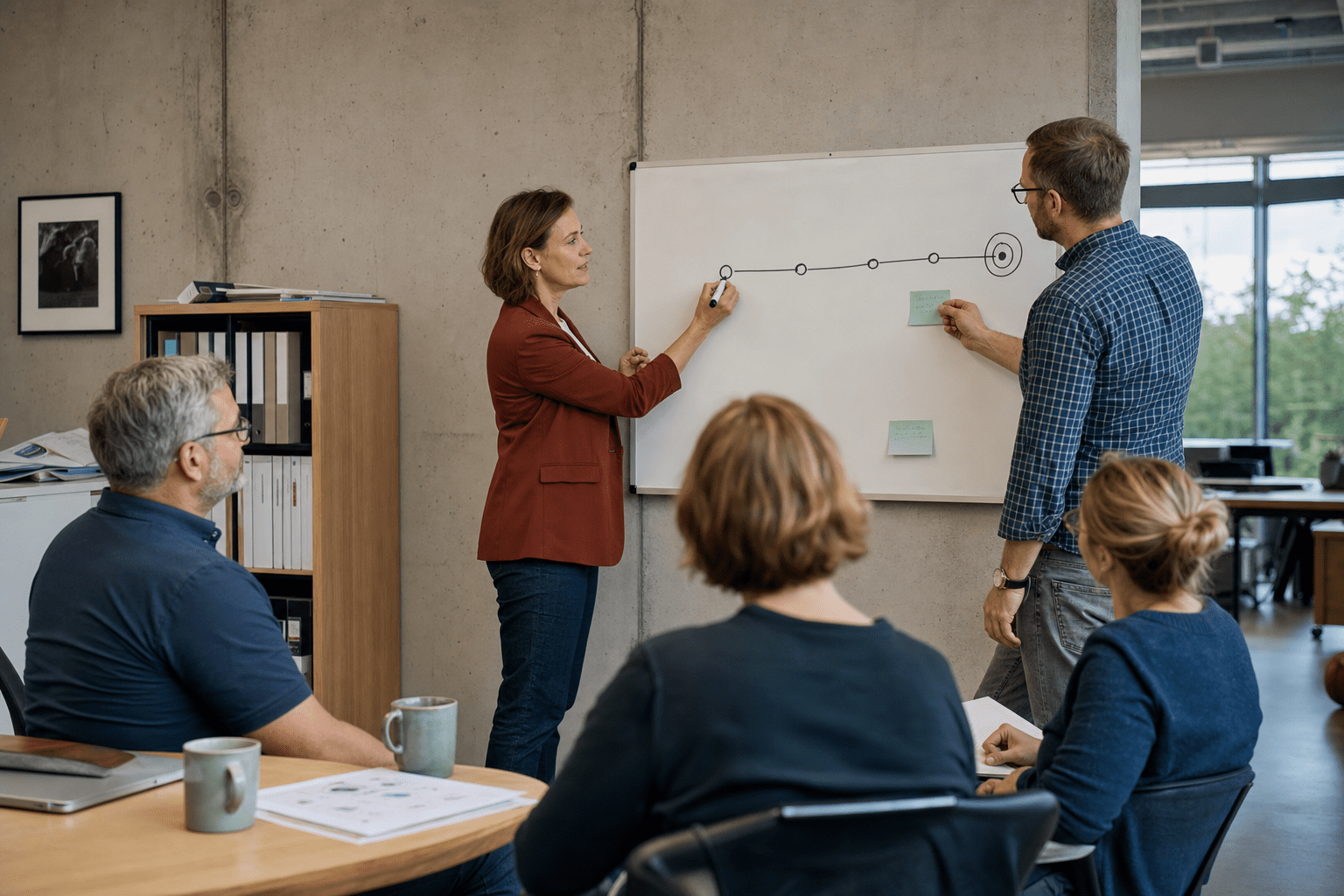 KI-Zielbild für den Mittelstand: aus Vision messbare Schritte ableiten